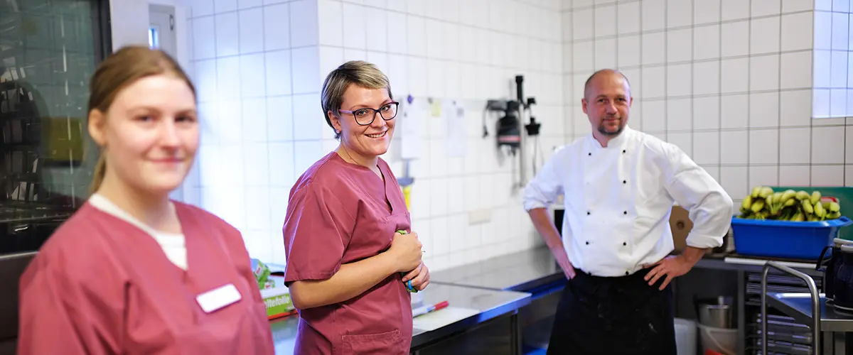 Team aus der Reinigung